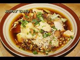 Resep Dan Cara Mudah Membuat Kupat Tahu Enak Mantap Ala Zasanah Youtube Makanan Resep Tahu
