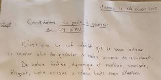 Les 25 meilleurs modèles et conseils pour n'importe quel job. Une Lettre De Motivation Enchante Un Caviste Par Son Originalite Dh Les Sports