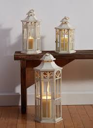 Buy top selling products like w home™ solar medium metal lantern and w home™ assorted indoor/outdoor palm leaf lantern. Antique White Lanterns White Lanterns Wooden Lanterns Lanterns Decor