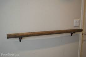 How To Make A Wall Mounted Ballet Barre Dream Design Diy Workout Room Home Ballet Barre Gym Room At Home