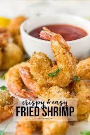 Classic Fried Shrimp Recipe Light Crispy Crunchy Recipe Fried Shrimp Recipes Crispy Shrimp Recipe