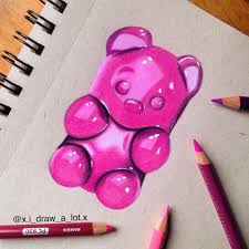 Candy Crush Soda Saga Gummy Bear I Got The Idea From Hassan Draws Thoughts Art Drawing Drawin Color Pencil Art Cool Art Drawings Prismacolor Art