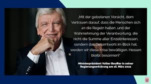 Bei der feingeweblichen untersuchung wurde das vorliegen eines begrenzten hautkrebses festgestellt, hieß es. Hessen De Ministerprasident Volker Bouffier Hat In Seiner Heutigen Regierungserklarung Im Hessischer Landtag Einen Ausblick Auf Das Weitere Vorgehen In Der Corona Pandemie In Hessen Gegeben Ihr Konnt Die Regierungsklarung Mit Dem
