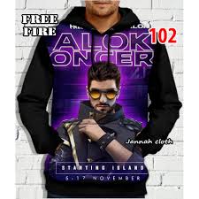 20.000 gratis gambar wallpaper hd keren. Ff Game Free Fire Dj Alok Concert Printing Sweater Jacket Shopee Malaysia