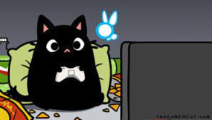 The Gamercat Gamer Cat Cat Comics Animals Artwork