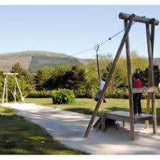 Tyrolienne Aventure 20 M With Images Outdoor Playground Play Area Backyard Zip Line Backyard