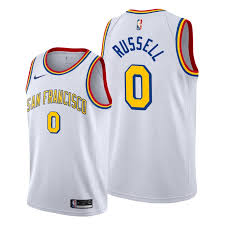 Men S Golden State Warriors D Angelo Russell White 2019 20 Classic Edition Jersey