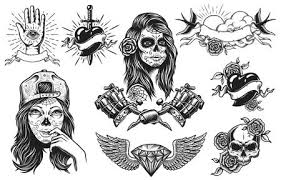 Doctor tattoo neo tattoo plague doctor neo traditional tattoo copics tattoo sketches flash art barbara ferreira tattoo artists. 5 505 Tattoo Flash Lizenzfreie Bilder Und Fotos Kaufen 123rf