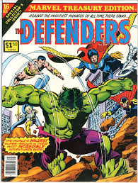 Marvel Treasury Edition The Defenders Marvel Comics Quadrinhos Vintage Gibis Antigos