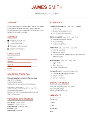 Usually people think that cv is a difficult thing but it is not that difficult. Graduate Student Resume Sample Student Resume Professional Resume Examples Job Resume Examples