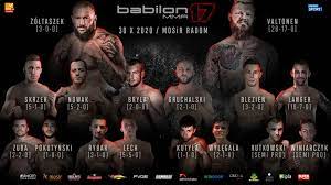Karta klienta klubu vip jest kartą imienną, przyznawaną szczególnym klientom tuir „warta s.a. Babilon Mma 17 Karta Walk Transmisja Gdzie Ogladac Fansportu Pl