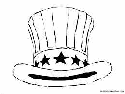Welcome back the warm weather with these spring coloring sheets. Free Printable Top Hat Coloring Page Coloring Home