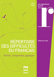 Grande Bibliotheque Repertoire Des Difficultes Du Francais En Pdf En 2020 Fle Langue Etrangere France