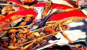 Botong Francisco S Rendering Of Andres Bonifacio And The Katipunan Launching The Philippine Revolution Filipino Tattoos Filipino Historical Art