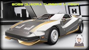 After you complete the gig: Forza Horizon 4 2058 Quadra Turbo R V Tech Youtube