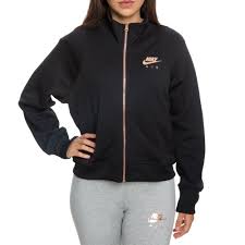 Black And Gold Nike Jacket Women S Nike Sportswear Air N98 Jacket Black Nikes Lifestyle Clothing Women