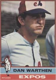1976 Topps #374 Dan Warthen Expos RC 6.5
