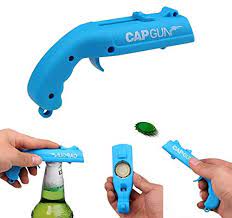 Bartender bottle openers bar tools. Cap Gun Bottle Opener Cap Gun Launcher Shooter Beer Openers Plastic Beer Bottle Opener For Home Bar Party Drinking Game 1pack Blue Buy Online At Best Price In Uae Amazon Ae