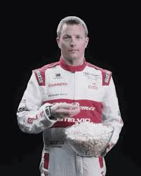 Kimi raikkonen has announced he will retire from formula 1 at the end of the 2021 season. Kimi Raikkonen Popcorn Gif Kimi Raikkonen Popcorn Formula One Discover Share Gifs