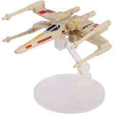 Hot Wheels Star Wars 40th Anniversary X Wing Red 5 Starship Walmart Com In 2020 Hot Wheels Starship Star Wars Collection