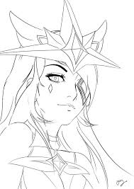 Star Guardian Syndra By Jazishere League Of Legends Drawing Reference Line Drawing