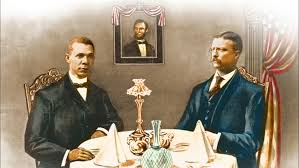 Children can color the page online. Teddy Roosevelt S Shocking Dinner With Washington Npr