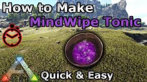 This is a quick tutorial on how to make mindwipe tonic so you can reset your stat points and engram points. How To Make Mindwipe Tonic Reset Engrams Stats Ark Survival Evolved Youtube