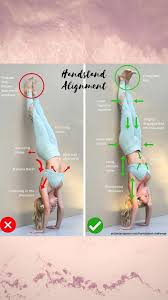 Handstand Alignment Headstand Yoga Beginner Headstand Yoga Yoga Handstand