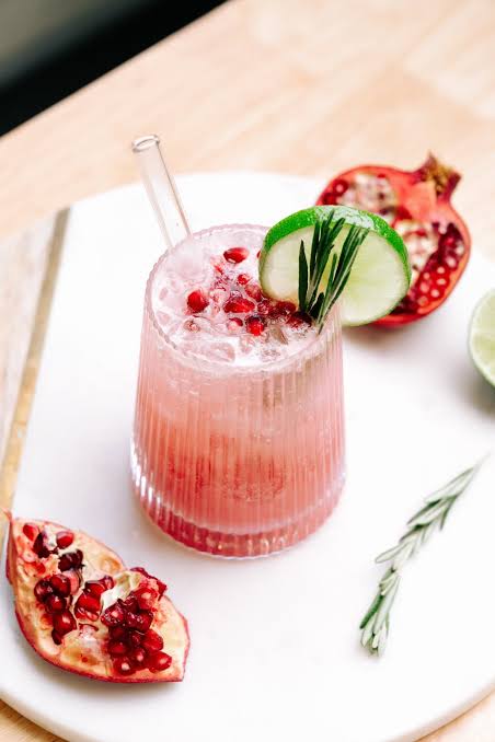 Creamy Pomegranate Mocktail