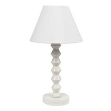 Your lamp may have a glass lamp shade or a linen lamp shade. White Wash Wooden Bedside Lamp With White Polycotton Lamp Shade Buy Online In South Africa Takealot Com