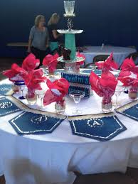 A must see with sunglasses sugar cookies, clothesline backdrop, photo booth pics, jean pocket border & more! Denim Diamonds Themed Luncheon Table Decorations Diamond Party Diamonds And Denim Party Denim And Diamonds