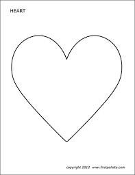 Hearts Free Printable Templates Coloring Pages Firstpalette Com