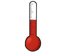 Mold a piece of playdough on the lid around the straw, which will hold the straw about 1/2 from the bottom of the jar. How To Draw Thermometer Step By Step Easy Drawings For Kids Drawingnow