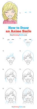 True manga style is about. How To Draw An Anime Smile Really Easy Drawing Tutorial