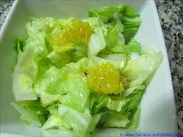 Zuckerhut Salat Mit Orangendressing Zuckerhut Salat Orangendressing Salat Mit