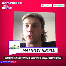 Matthew Temple's Instagram, Twitter & Facebook