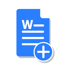Words icon set, words background, dictionary, letters, words have power, word cloud, word bubble, word search, word art, word map, word document. Blue Create Doc File Office Word Icon Ms Word Docs