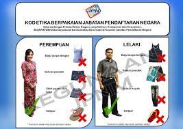 Etika berpakaian untuk lelaki pakaian lelaki: Koding K N Patuhi Kod Etika Berpakaian Di Jabatan Kerajaan