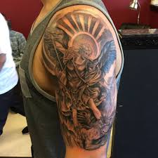 No recuerdo el año exacto. 20 Ideas De Tatuaje De San Miguel Tatuaje De San Miguel San Miguel Tatuajes Religiosos