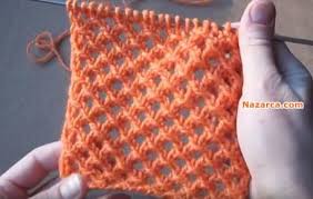 Izgara Orgu Modeli Ornek Yapilisi Videolu Anlatimli Nazarca Com Orgu Baby Knitting Patterns Orgu Desenleri