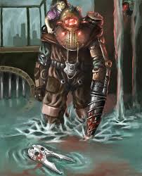 Big Daddy Alpha Series Art Bioshock Bioshock Art Bioshock Artwork