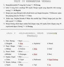 Check spelling or type a new query. Soal Tes Matematika Melamar Kerja Km Jam Jawabanku Id