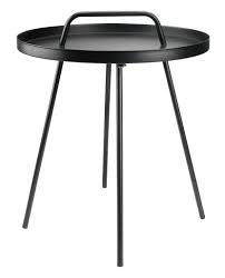 Buy modern and vintage tables in london. Side Table Idre 45xh52 Black