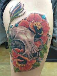 See more ideas about cat skull tattoo, cat skull, skull tattoo. 60 Animal Skull Tattoo Designs