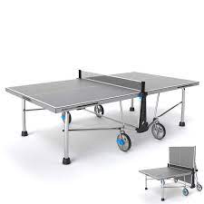 Ven a decathlon y nosotros te aconsejamos. MasÄƒ Tenis De MasÄƒ In Exterior Ppt900 Gri Pongori Decathlon Ro