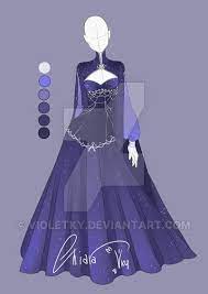 Sac) it's always amazing to see the detail that goes into anime character design, from their outfits, to their eyes, to their hairstyles apart from your natural blacks, browns and blondes, purple hair is a very common choice for female designs and often. Purple Flowing Dress Anime Dress Fashion Design Drawings Dress Drawing