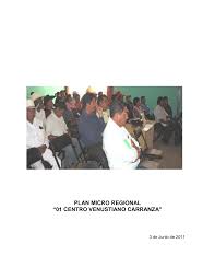 Plan de Desarrollo Micro Regional con Identidad.