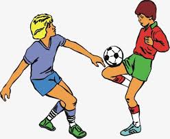 اثنين من الأطفال الصغار يلعبون كرة القدم Kids Playing Football Football Kids Playing Football