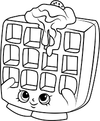 Keeping up with the popularity, we've got you a gallery of strawberry kiss is arguably the most popular shopkin of this season. Waffle Sue Smiling Coloring Page Free Printable Coloring Pages For Kids