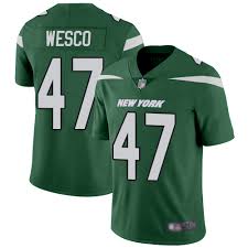Wholesale 47 New York Jets Trevon Wesco Limited Mens Home